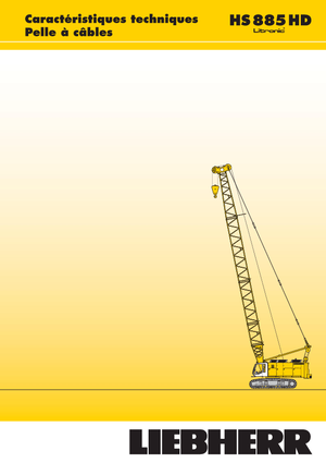 Crawler cranes - Lattice boom Liebherr HS 885 HD Litr.