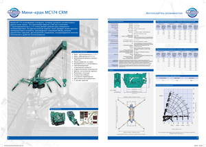 Crawler cranes - Telescopic boom Maeda MC 174 CRM *