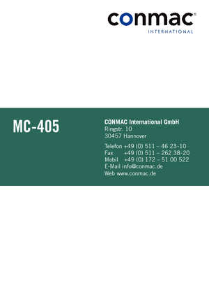 Crawler cranes - Telescopic boom Maeda MC 405 CRME