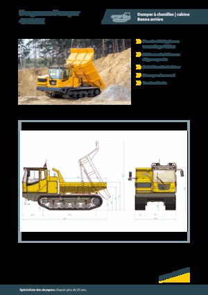 Tracked Dumpers Bergmann 4010HK