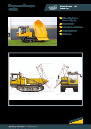 Tracked Dumpers Bergmann 4010R