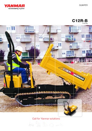 Tracked Dumpers Yanmar C 12 RB