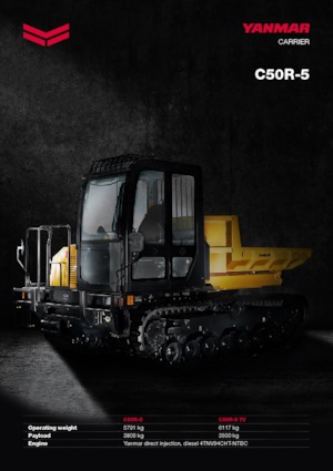 Tracked Dumpers Yanmar C 50 R 5
