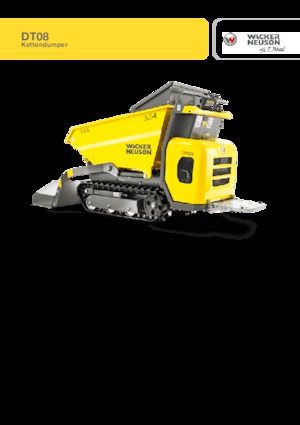 Tracked Dumpers Wacker Neuson DT08