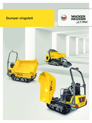 Tracked Dumpers Wacker Neuson DT08