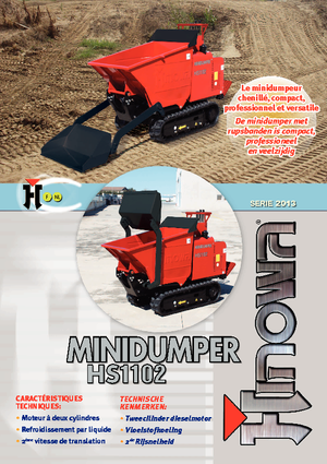 Tracked Dumpers Hinowa HS1102