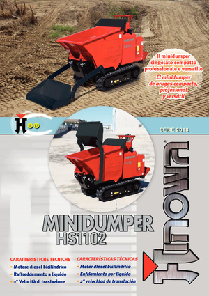 Tracked Dumpers Hinowa HS1102