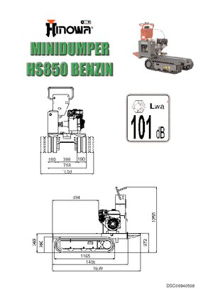 Paletli Damperler Hinowa HS850B