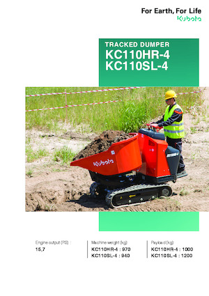 Paletli Damperler Kubota KC110SL-4