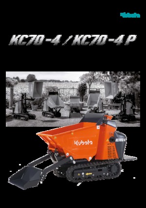 Paletli Damperler Kubota KC70-4