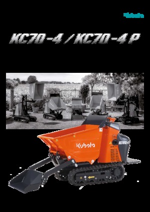 Paletli Damperler Kubota KC70-4