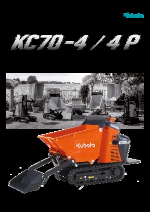 Paletli Damperler Kubota KC70-4
