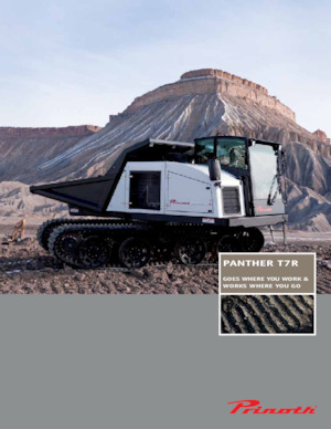 Paletli Damperler Prinoth Panther T7R