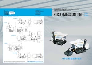 Tracked Dumpers Messersi TC120-e