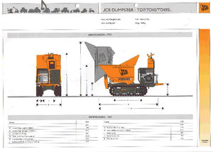 Paletli Damperler JCB TD 10