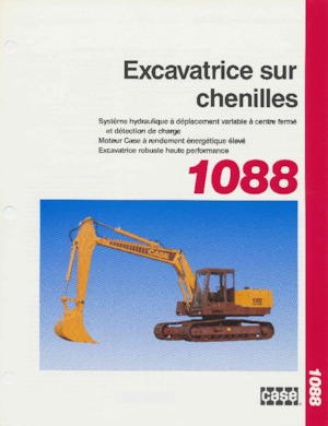 Crawler Excavators Case 1088