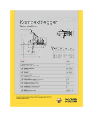 Crawler Excavators Neuson 12002