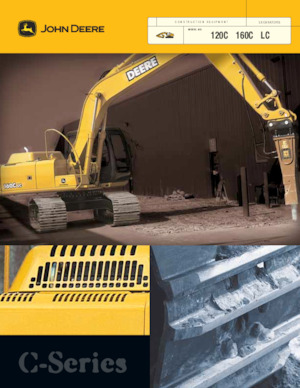 Crawler Excavators John Deere Construction 120C