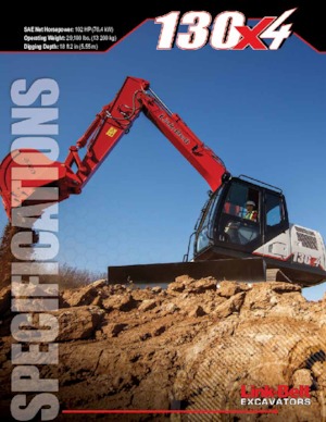 Crawler Excavators Link-Belt 130 X4