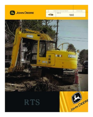 Crawler Excavators John Deere Construction 135C