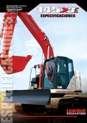 Crawler Excavators Link-Belt 145 X3E