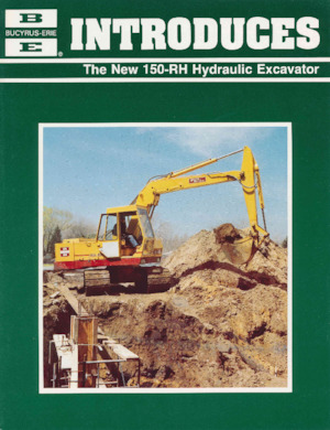 Crawler Excavators Bucyrus 150-RH