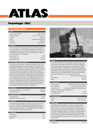 Crawler Excavators Atlas 160 LC