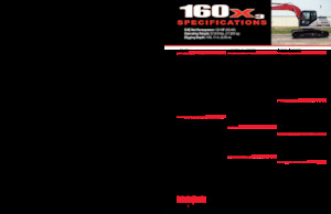 Paletli ekskavatörler Link-Belt 160 X3