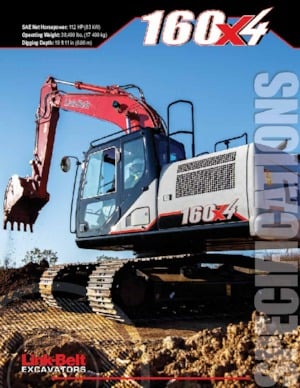 Crawler Excavators Link-Belt 160 X4