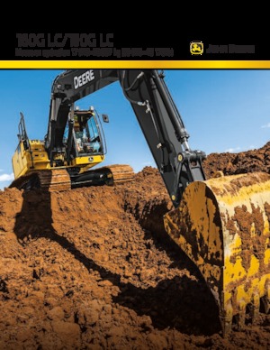 Paletli ekskavatörler John Deere Construction 160G LC