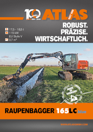 Crawler Excavators Atlas 165 LC