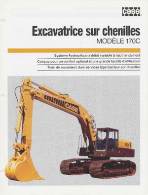 Crawler Excavators Case 170C