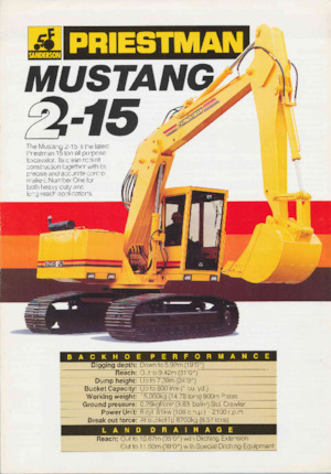 Crawler Excavators Priestman 2-15