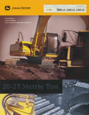 Crawler Excavators John Deere Construction 200C