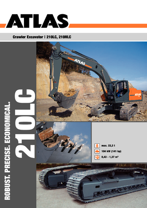 Crawler Excavators Atlas 210 LC