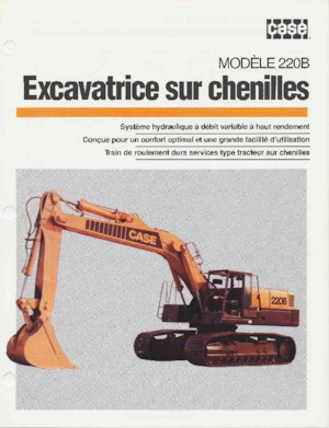 Crawler Excavators Case 220B