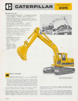 Crawler Excavators Caterpillar 225