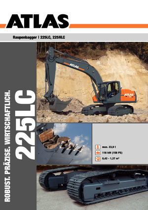 Crawler Excavators Atlas 225 LC