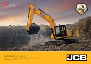 Paletli ekskavatörler JCB 225 LC