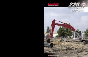 Crawler Excavators Link-Belt 225 Spin Ace