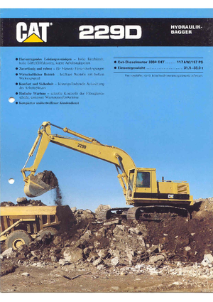 Crawler Excavators Caterpillar 229 D