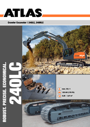 Crawler Excavators Atlas 240 LC
