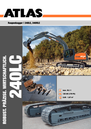 Crawler Excavators Atlas 240 LC