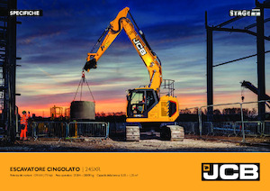 Paletli ekskavatörler JCB 245XR