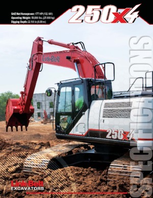 Crawler Excavators Link-Belt 250 X4