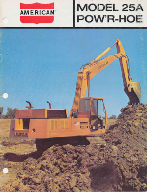 Crawler Excavators American Hoist & Derrick 25A