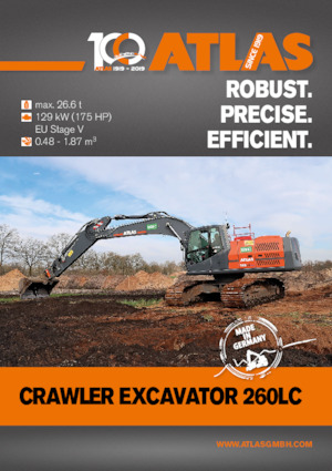 Crawler Excavators Atlas 260 LC