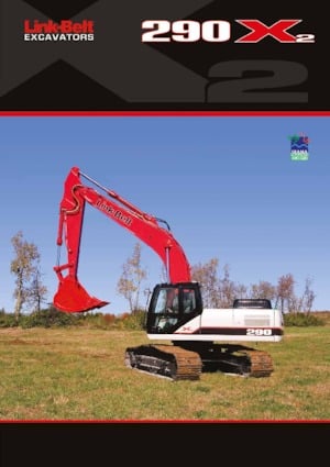 Paletli ekskavatörler Link-Belt 290 X2
