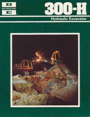Paletli ekskavatörler Bucyrus 300-H