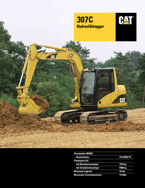 Crawler Excavators Caterpillar 307C